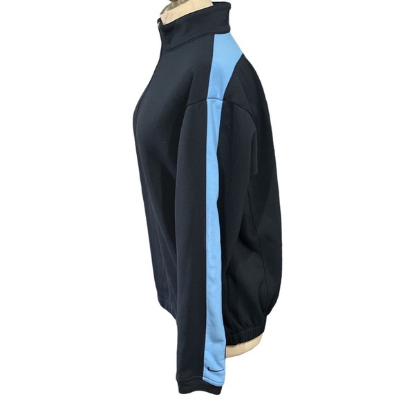 Nike Fit Therma Golf Men’s 1/4 Zip Front Pullover Navy w/ Stripe Size Medium EUC - Picture 3 of 5